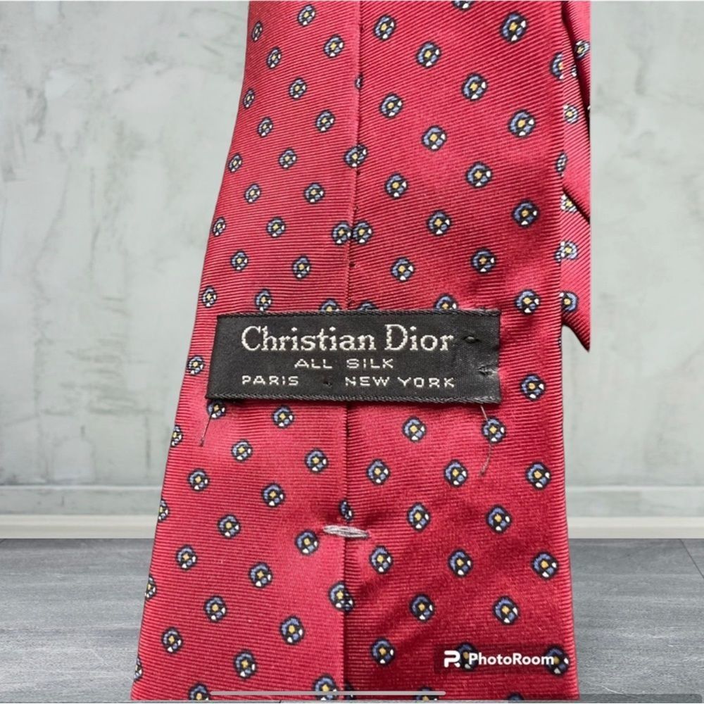 Christian Dior All Silk Tie - Picture 2 of 3